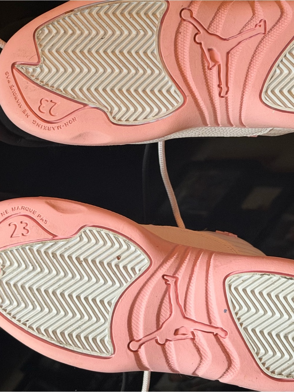 Jordan Women’s Pink/White Retro Low-Top Sneakers